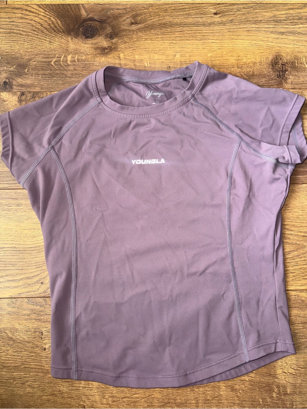 YoungLA Womens Lavender small Active Tee